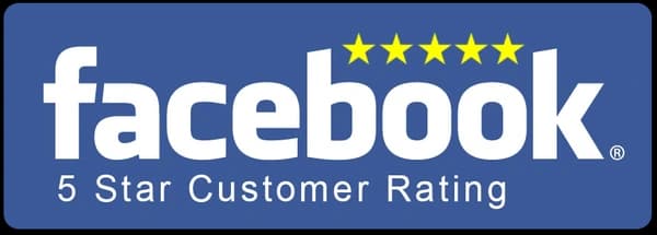 5-star rating on Facebook