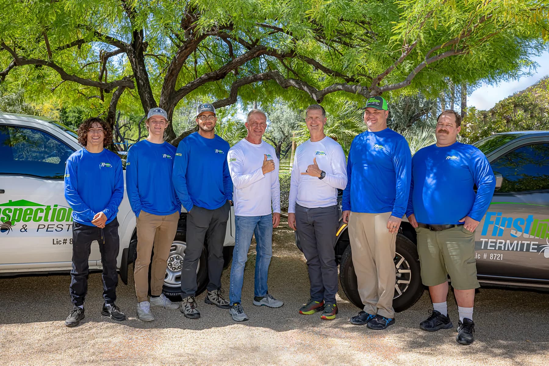 The First Inspection Termite & Pest team